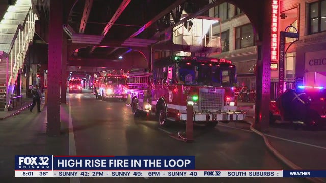 High-rise fire extinguished on Jewelers Row in the Loop