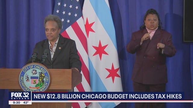 New billion-dollar Chicago budget includes tax hikes