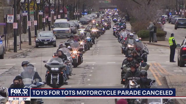 Chicagoland Toys for Tots asks for donations after annual motorcycle parade canceled