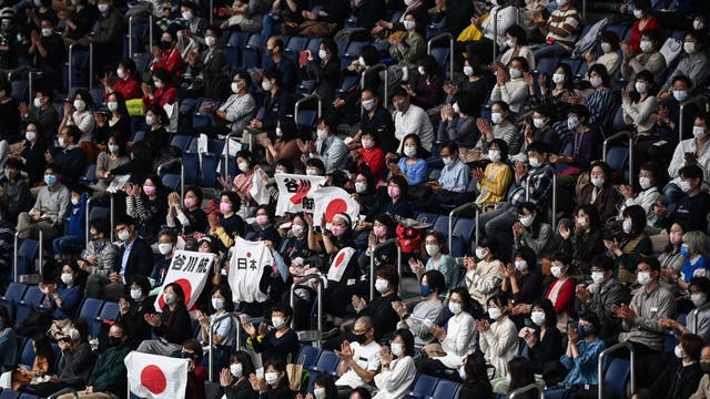 Tokyo holds 1-day gym meet to show Olympics may be possible