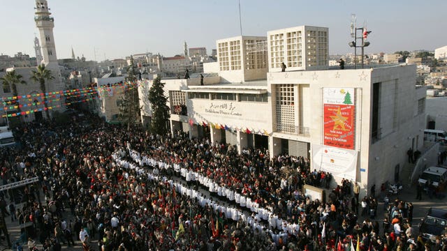 Christmas tree lighting ceremony in Bethlehem will be limited to just 50 people
