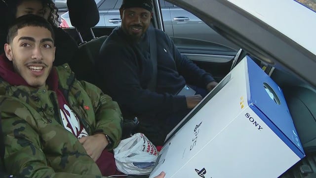 Father and son spend 2 nights outside Cherry Hill GameStop for Playstation 5