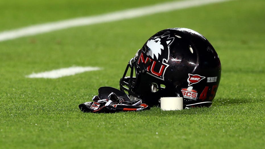 NIU Huskies helmet