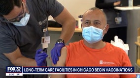 Long-term care facilities in Chicago begin COVID vaccinations