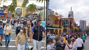 Universal hits capacity 10 minutes after opening as crowds pack in
