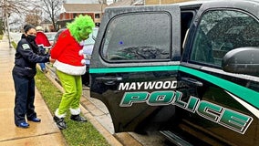 Maywood police arrest Grinch, stop him from stealing Christmas