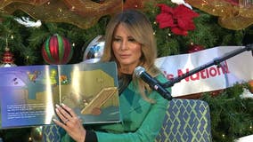 First lady Melania Trump visits children’s hospital, continuing holiday tradition
