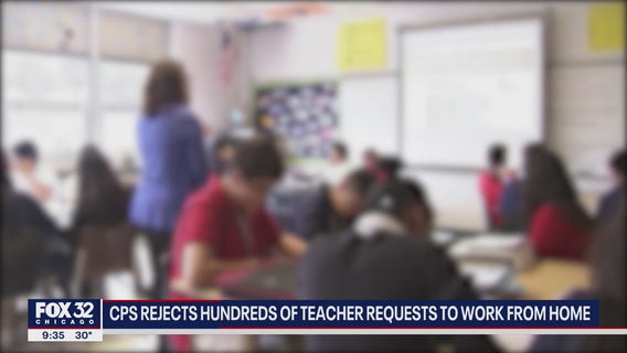CPS rejects hundreds of teachers' requests to work from home