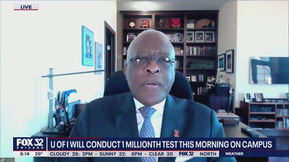 University of Illinois to reach coronavirus testing milestone this morning