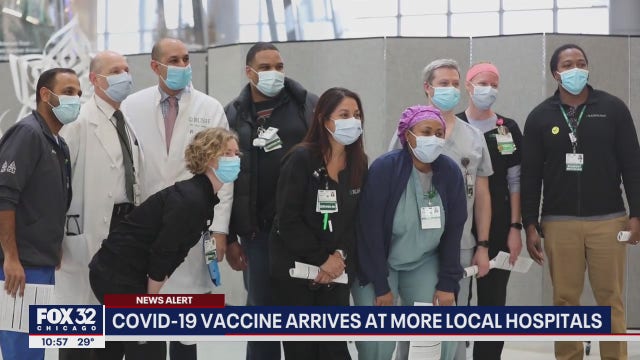 More Chicago area hospitals begin administering COVID vaccine