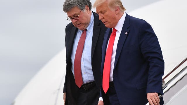 Attorney General Bill Barr to leave White House just before Christmas, Trump announces