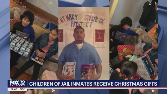 Children of Cook County inmates receive Christmas gifts