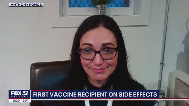Chicago doctor after being vaccinated: 'A sense of hope and optimism'