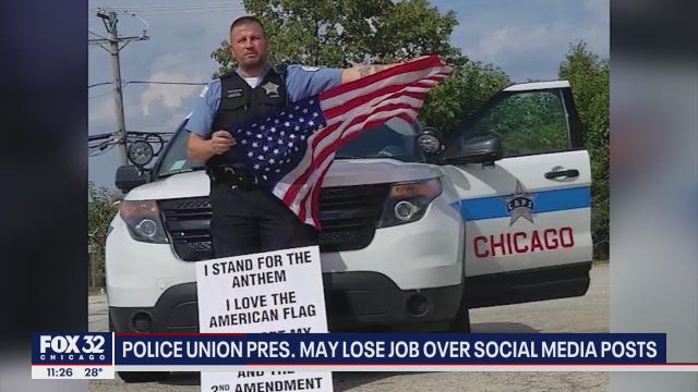 FOP president could be fired over past social media posts