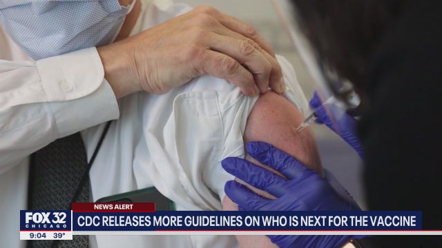 CDC releases more guidelines on who is next for getting vaccine