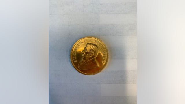 Bell ringers for Salvation Army discover gold coin in kettle outside Casey's Foods in Naperville