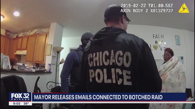Mayor Lightfoot's office releases emails related to botched police raid
