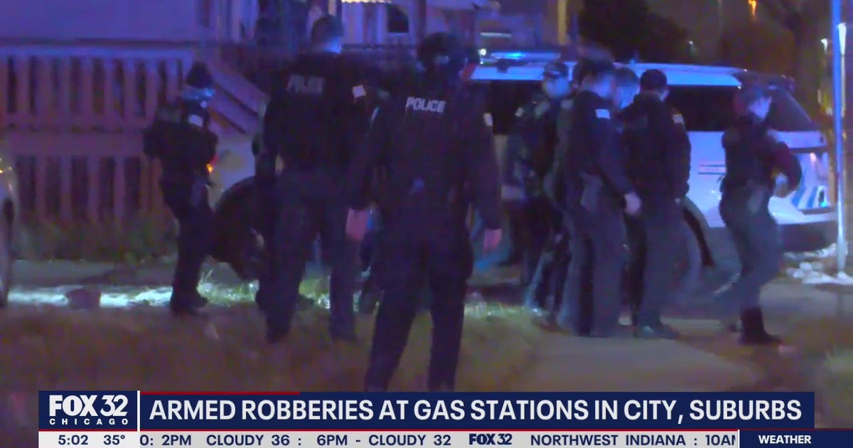 4 gas stations robbed at gunpoint overnight on Northwest Side, western ...