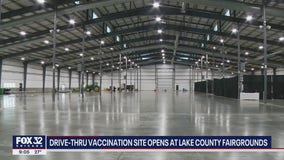 Drive-thru vaccination site opens Tuesday in Lake County