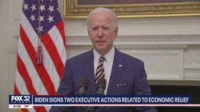 Biden signs two executive actions focused on economic relief