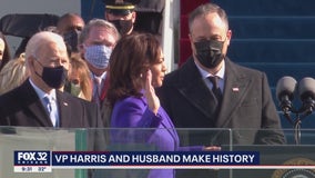 Vice President Kamala Harris and husband make history