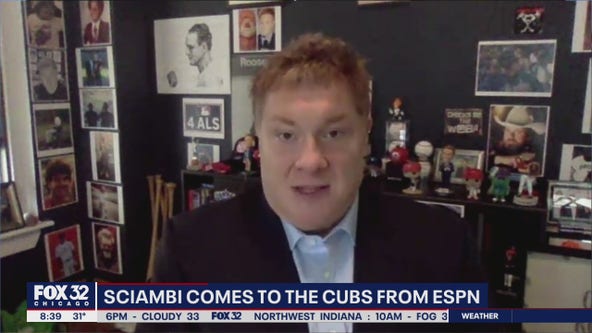 Jon 'Boog' Sciambi talks being named the new TV play-by-play announcer for the Chicago Cubs
