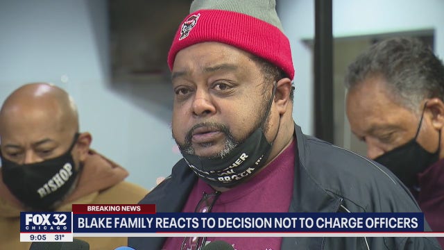 Reaction after no charges against Kenosha officer who shot Jacob Blake