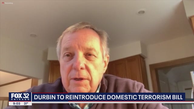 Illinois Sen. Dick Durbin to reintroduce Domestic Terrorism Prevention Act