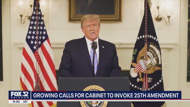 Illinois lawmakers call for removal of Trump: 'Dangerous' and 'loose cannon'