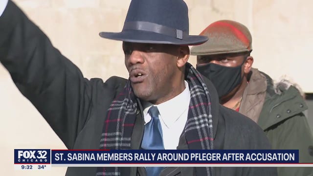 Saint Sabina parishioners stand behind Pfleger after sexual abuse allegation