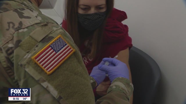Illinois National Guard deployed to help organize, expedite massive COVID-19 vaccination effort