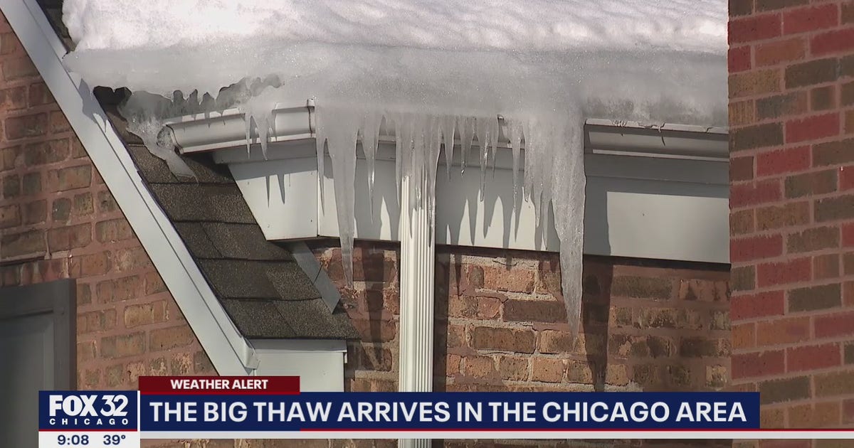 Local officials warn of falling ice as temps warm up | FOX 32 Chicago