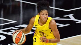 Sky sign Chicago-native Candace Parker