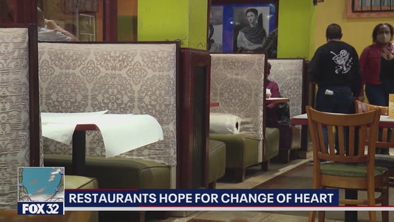 Chicago restaurants ask city leaders to expand dining capacity ahead of Valentine's Day weekend