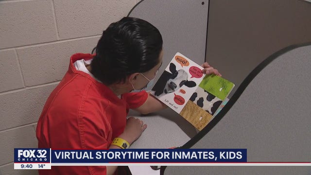 DuPage County Jail program lets inmates read to their kids