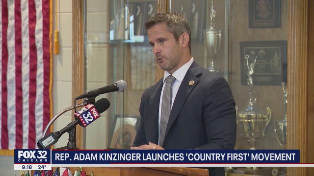 GOP's Kinzinger forms new PAC targeting Trump