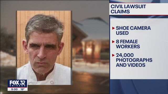 Illinois restaurant owner accused of 'up-skirting' teenage workers for 10 years