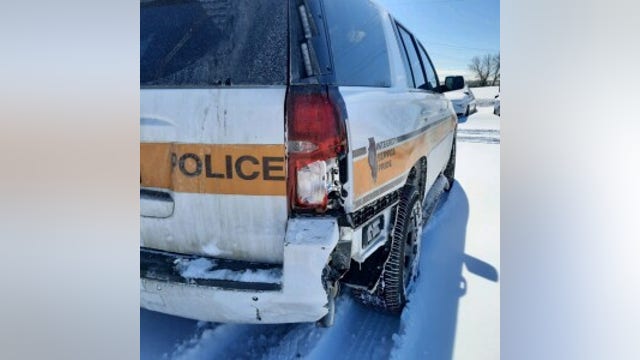 State trooper hurt in Joliet crash; 2nd trooper hit in a day