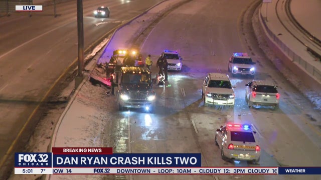Teen among 2 dead after driver loses control on Dan Ryan Expressway