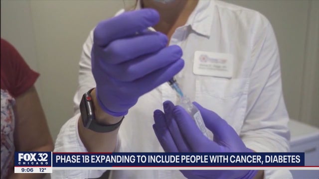 Pritzker: People with comorbidities, underlying conditions will be eligible for vaccine in Phase 1B