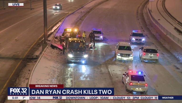 Teen Among 2 Dead After Driver Loses Control On Dan Ryan Expressway