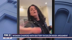 Suburban woman charged with attacking nail salon customer over masks