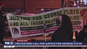 As officer's trial begins, Chicago protesters march for justice in death of George Floyd