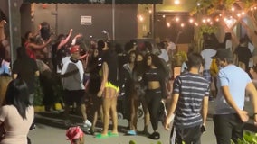 VIDEO: Police fire pepper balls to disperse Spring Break crowd in Florida