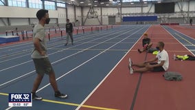 Twin brothers from Tinley Park competing together in track at Chicago State University