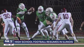 High school football resumes in Illinois