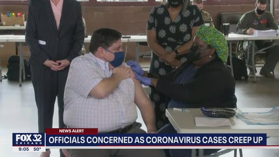 'I trust doctors': Pritzker receives COVID-19 vaccine