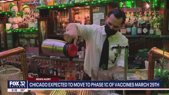 Restaurant workers next in line for vaccine beginning March 29