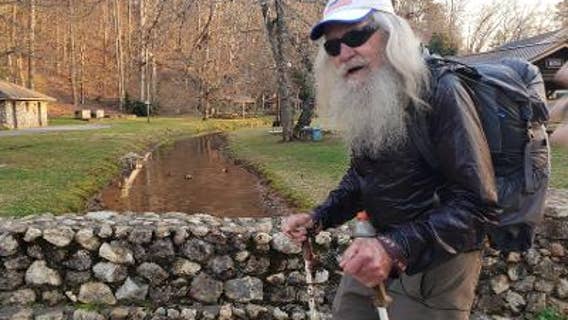 82-year-old man tackles Appalachian Trail