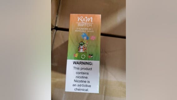 Customs seizes $1.5 million shipment of counterfeit ‘Rick and Morty’ vape pens at O’Hare